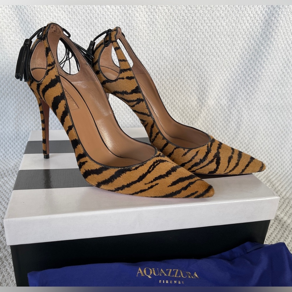 Aquazzura ‘Forever Marilyn’ Calf Hair Pumps